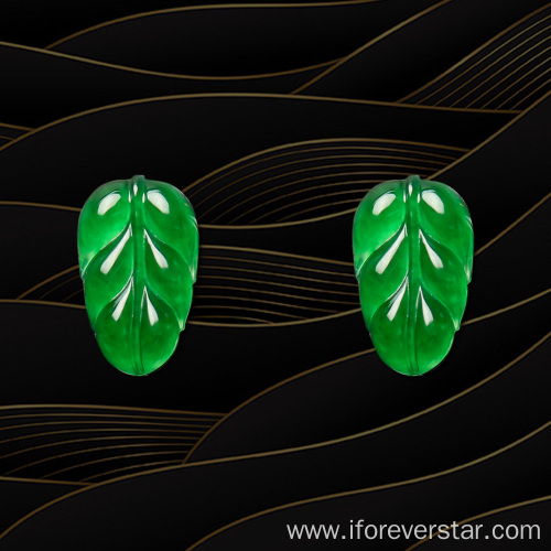 lucky leaf Maya Jadeite Ston